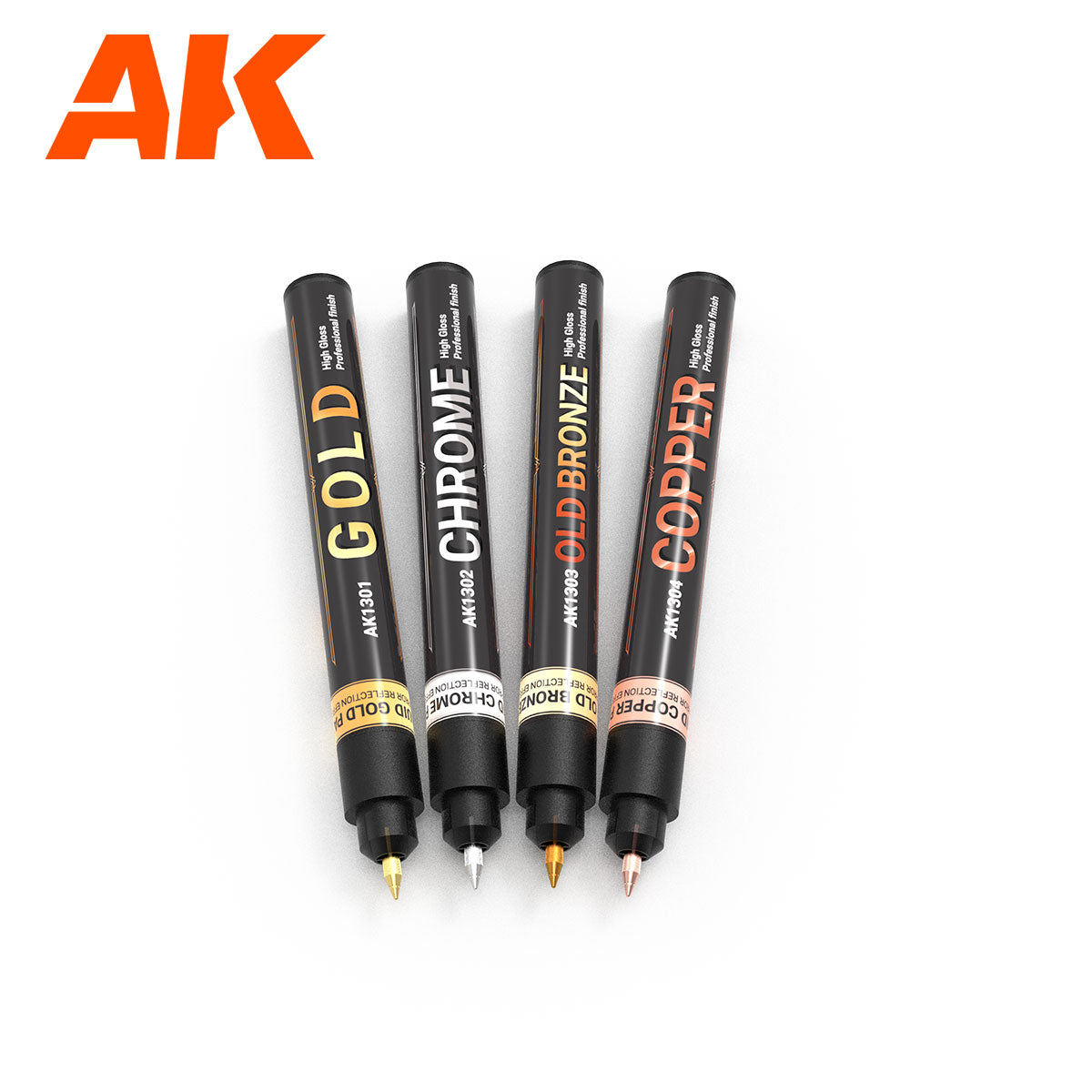 AK Interactive METALLIC MARKERS