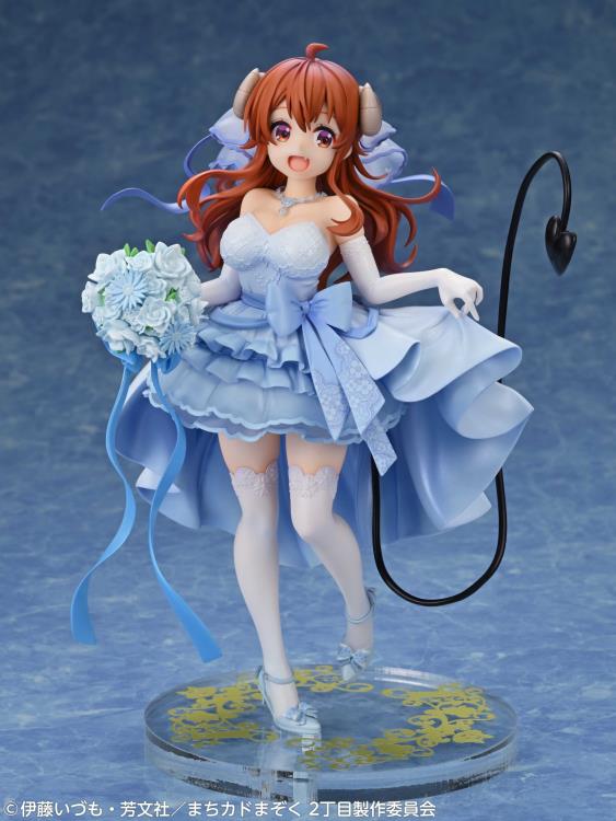 The Demon Girl Next Door Shadow Mistress Yuko (Wedding Ver.) Figure