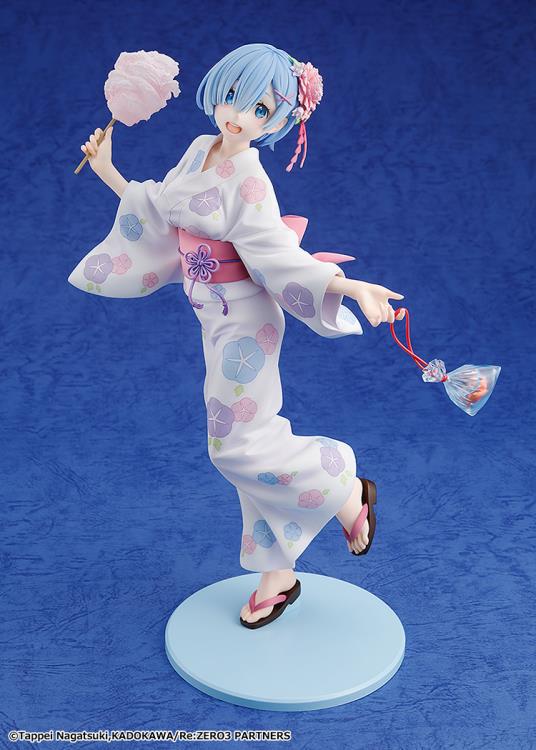 Re Zero Starting Life in Another World KD Colle Rem (Yukata Ver. Renewal Package Edition) 1/7 Scale Figure