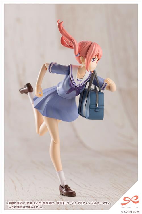 Sousai Shoujo Teien Touou High School Summer Clothes Madoka Yuki (Dreaming Style Milky Marine Ver.) 1/10 Scale Model Kit