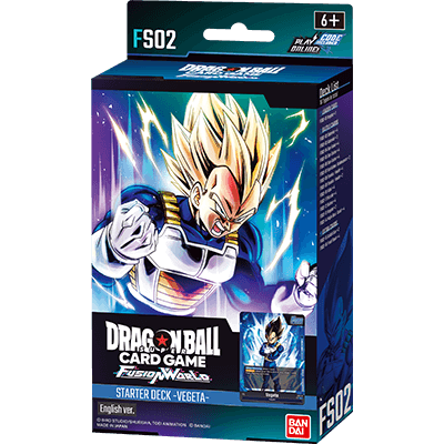 Dragon Ball Super Trading Card Game Fusion World Vegeta Starter Deck