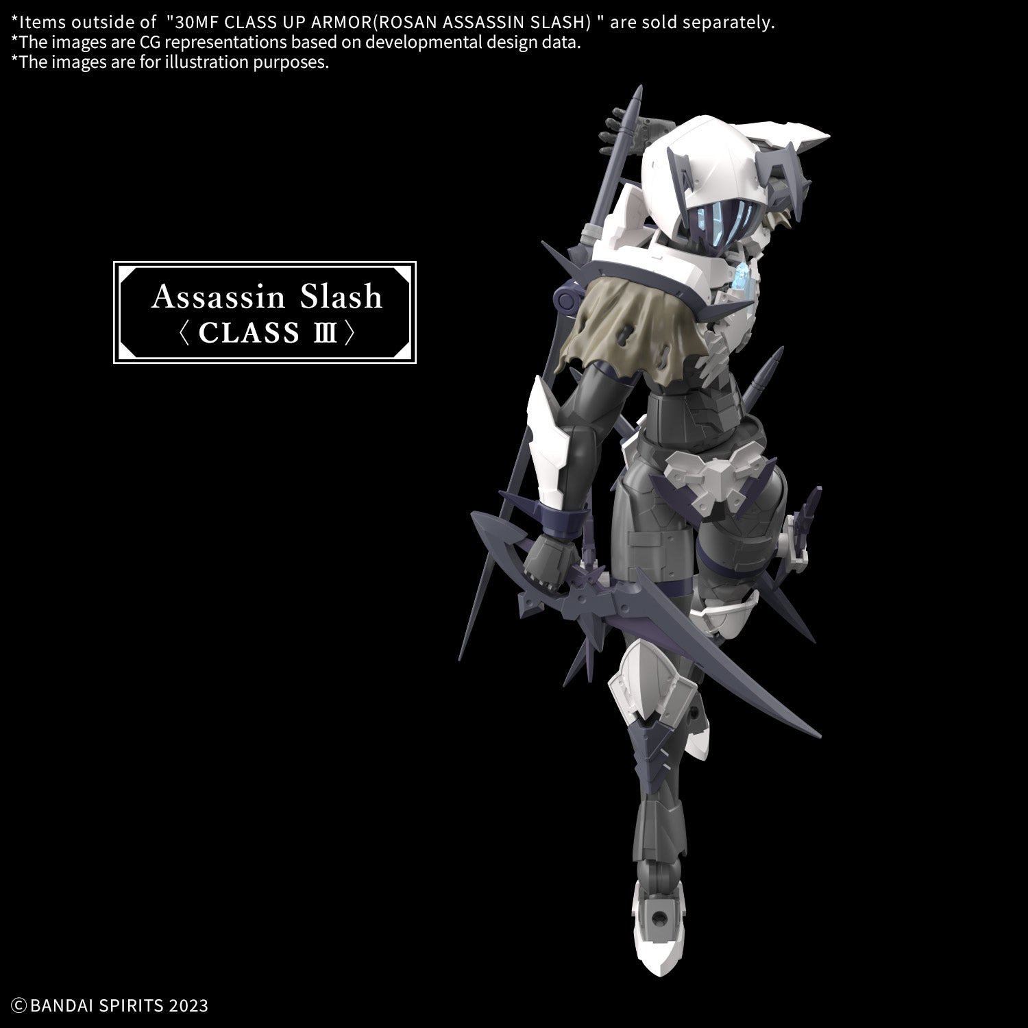 30 Minutes Fantasy Class-Up Armor Rosan Assassin Slash Accessory Set