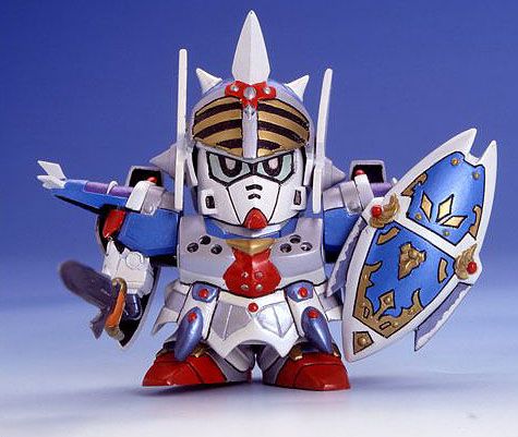 SD Gundam Chibi Senshi 004 Knight Gundam GP01 Jr. Model Kit