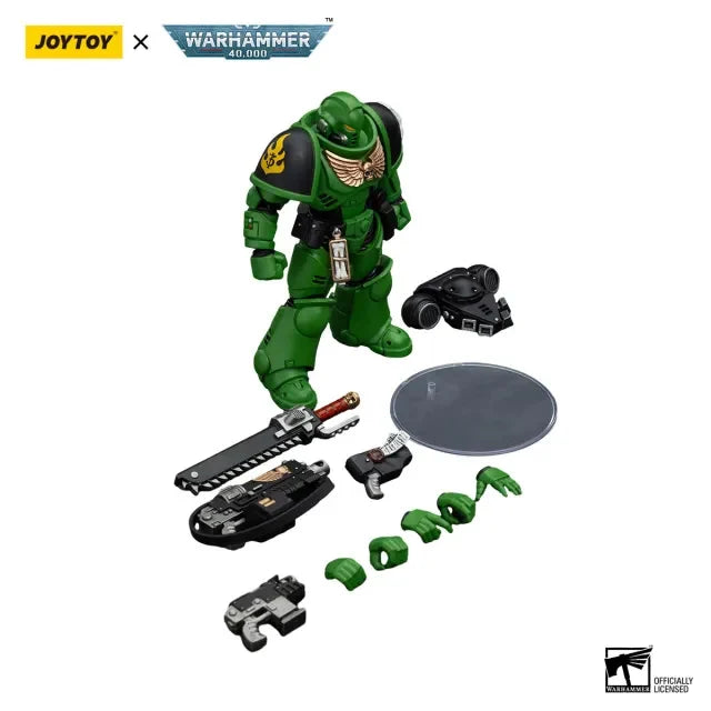 Warhammer 40k Salamanders Intercessors Brother Haecule 1/18 Scale Action Figure