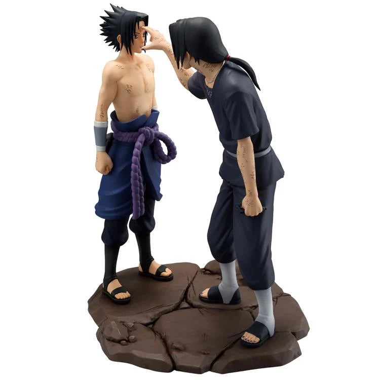 Naruto Shippuden Revible Moment Ichibansho Sasuke Uchiha & Itachi Uchiha (Red Eyes Reflecting the Heart) Figure