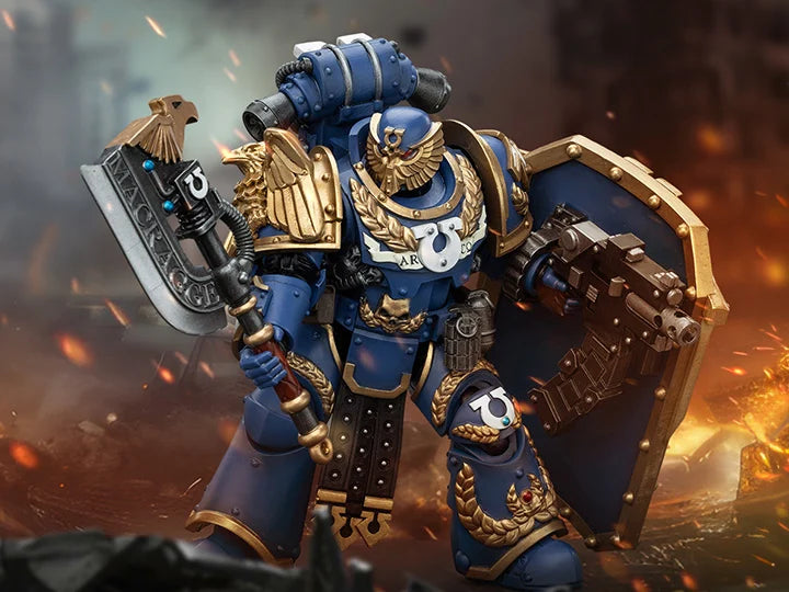 Warhammer The Horus Heresy Ultramarines Invictarus Suzerain Squad Suzerain 4 1/18 Scale Action Figure