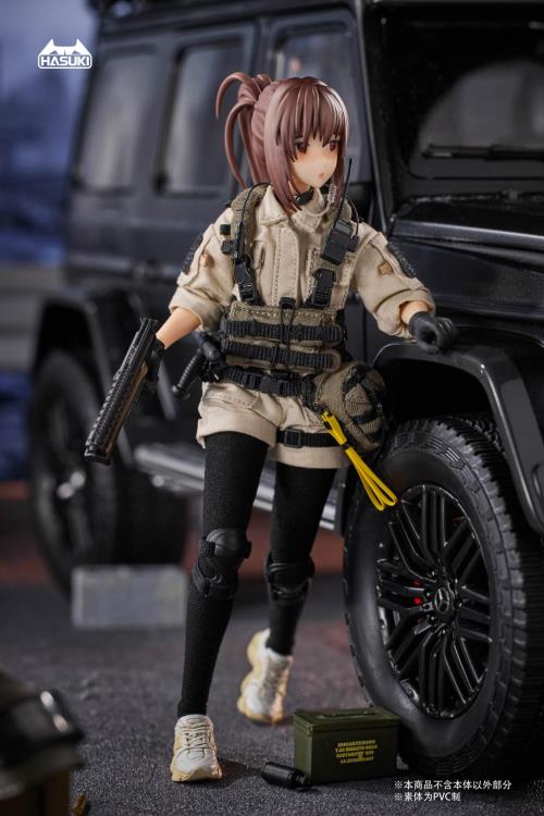 Pocket Art Series Security Guard Hiyo Reizei 1/12 Scale Action Figure