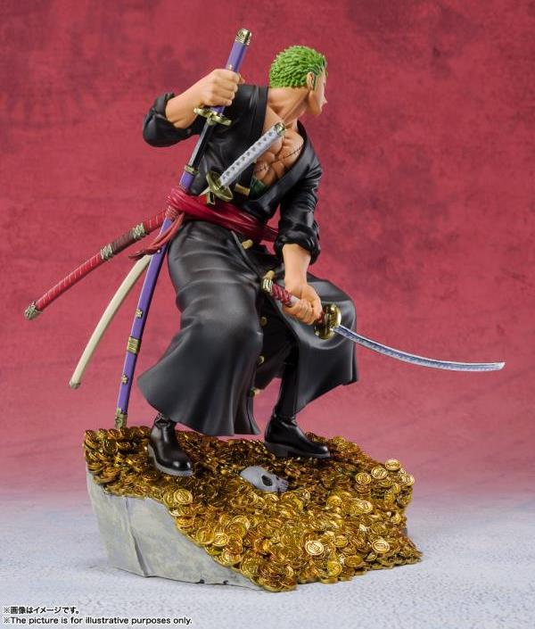 One Piece FiguartsZERO Roronoa Zoro (WT100 Commemorative: Daikaizoku Hyakkei)