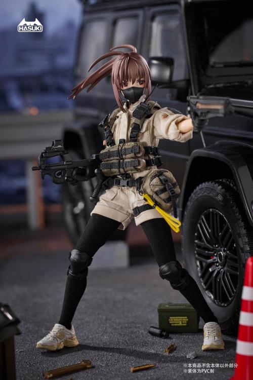 Pocket Art Series Security Guard Hiyo Reizei 1/12 Scale Action Figure