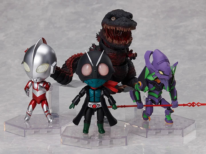 DFORM+ Shin Japan Heroes Universe Set of 4 Deformed Figures