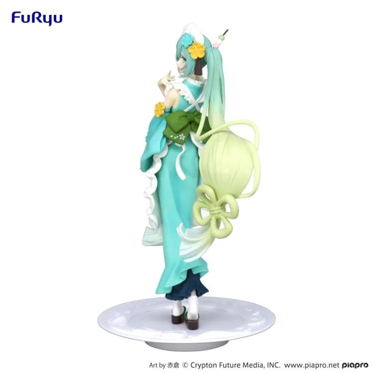 Vocaloid SweetSweets Series Hatsune Miku (Matcha Green Tea Parfait Mint Ver.) Exceed Creative Figure