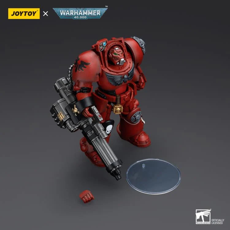 Warhammer 40K Blood Angels Terminator Squad Terminator with Assault Cannon 1/18 Scale Action Figure