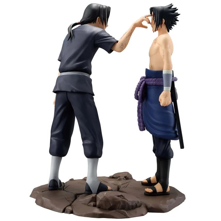 Naruto Shippuden Revible Moment Ichibansho Sasuke Uchiha & Itachi Uchiha (Red Eyes Reflecting the Heart) Figure