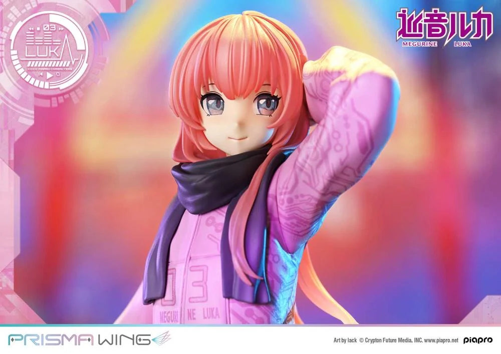 Vocaloid Prisma Wing Megurine Luka (Art by lack) 1/7 Scale Figure