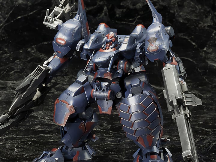 Armored Core V Variable Infinity KT-104/Perun (Hanged Man Rematch Ver.) 1/72 Scale Model Kit (Reissue)