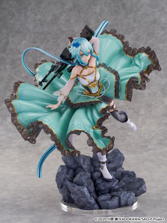 Sword Art Online Sinon (Crystal Dress Ver.) 1/7 Scale Shibuya Scramble Figure