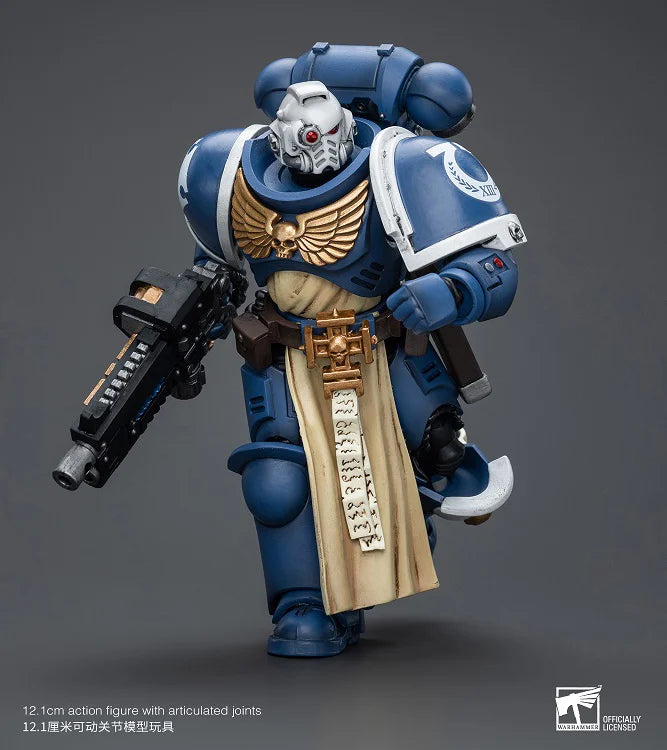 Warhammer 40K Ultramarines Sternguard Veteran with Combi-Plasma 1/18 Scale Action Figure