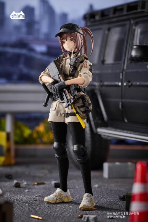 Pocket Art Series Security Guard Hiyo Reizei 1/12 Scale Action Figure