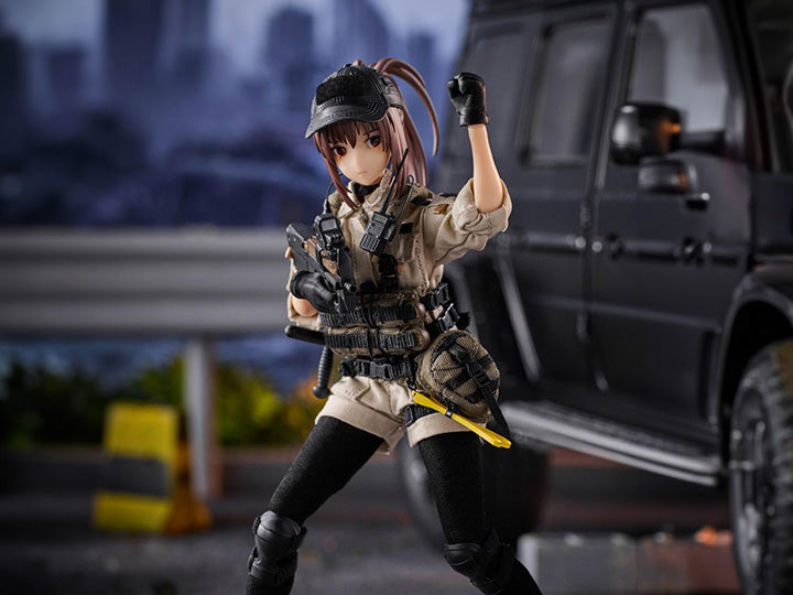 Pocket Art Series Security Guard Hiyo Reizei 1/12 Scale Action Figure