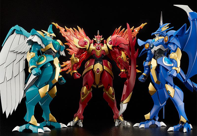 Magic Knight Rayearth Moderoid Rayearth, the Spirit of Fire Model Kit (Reissue)