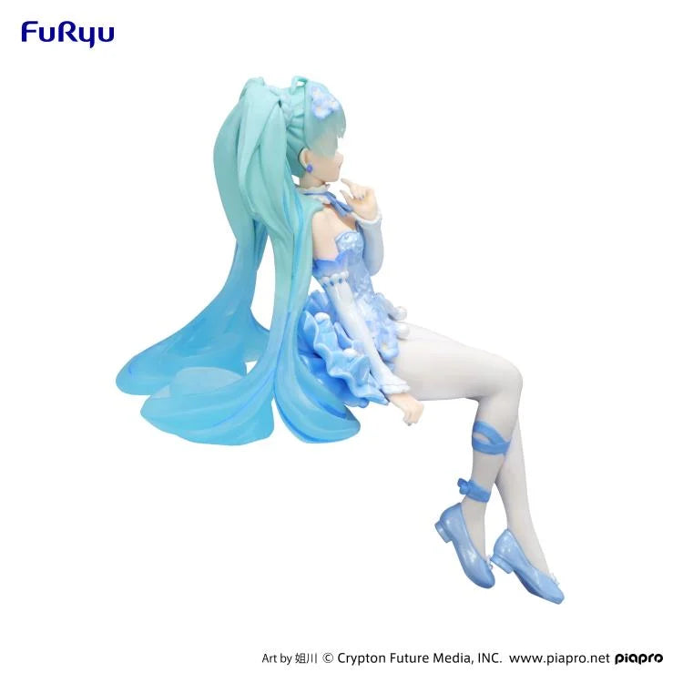 Vocaloid Hatsune Miku (Flower Fairy Nemophila Pail Blue Color Ver.) Noodle Stopper Figure