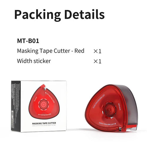 DSPIAE MT-B01 Masking Tape Cutter (Red)