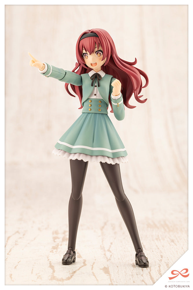 Sousai Shoujo Teien St. Iris Gakuen Girls' High School Winter Clothes Emma Koishikawa 1/10 Scale Model Kit