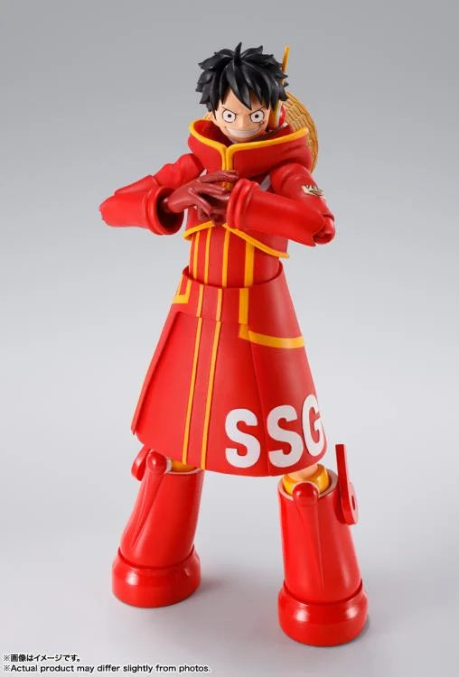 One Piece S.H.Figuarts Monkey D. Luffy (Future Island Egghead) Action Figure