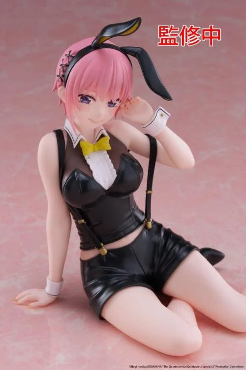 The Quintessential Quintuplets Desktop Cute Ichika Nakano (Bunny Ver.) Figure