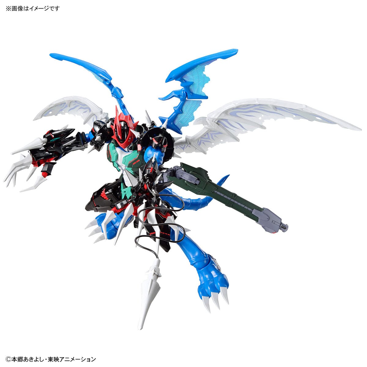 Digimon Adventure 02 Figure-rise Standard Amplified Paildramon Model Kit