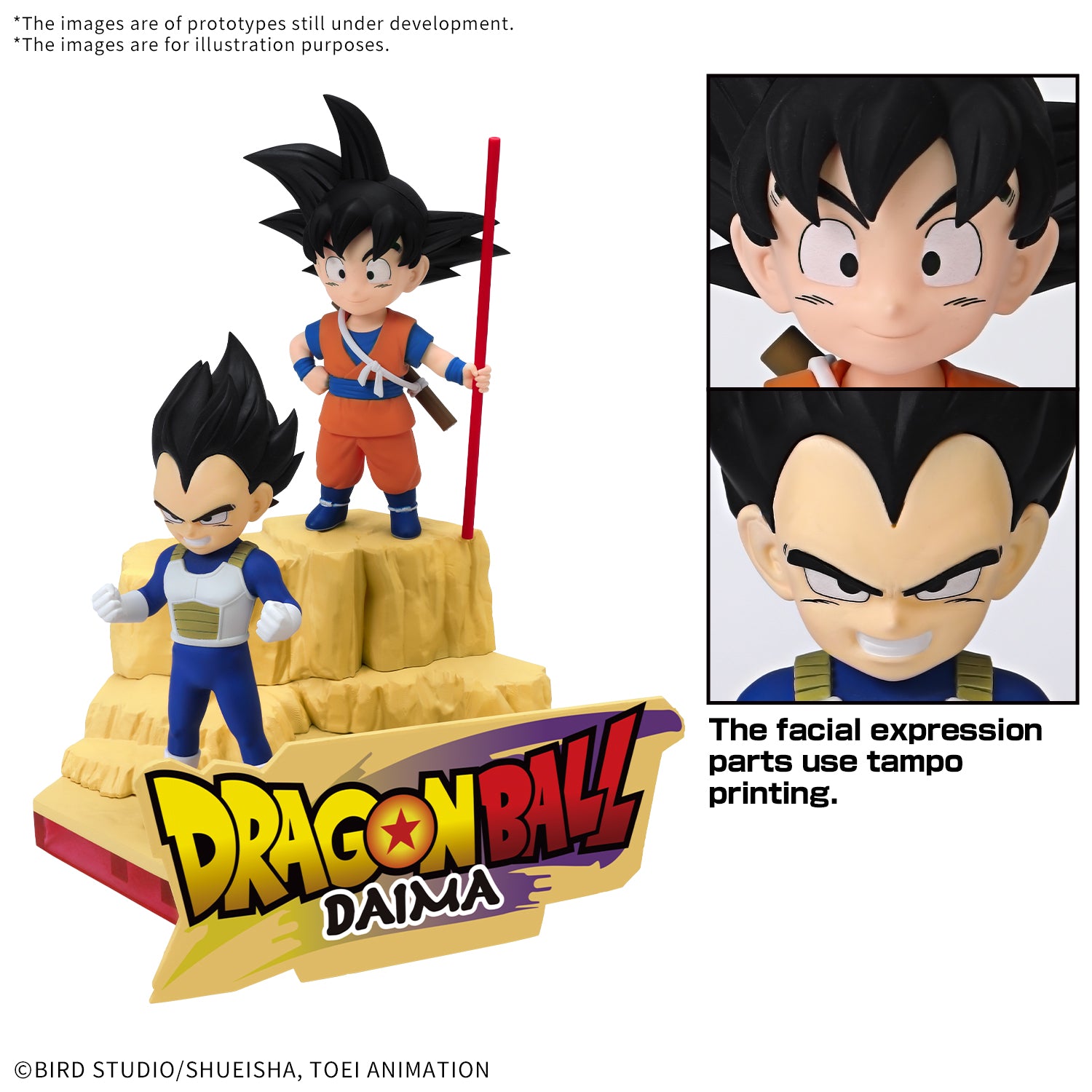 Dragon Ball Daima Son Goku (Mini) & Vegeta (Mini) Model Kit