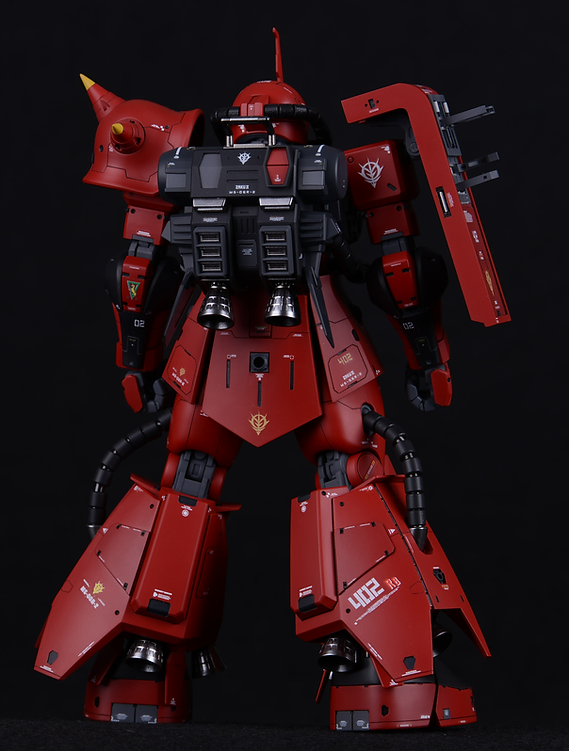 MK-18 Zaku II High Mobility Type (GTO STYLE) Resin Modification