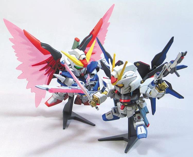 Mobile Suit Gundam SEED SD Gundam BB Senshi C.E. Fateful Showdown Set of 4 Model Kits