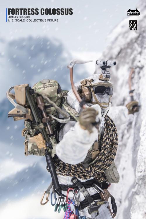 Black Ops Salvo Series SA03 Snow Mountain Ghost 1/12 Scale Action Figure