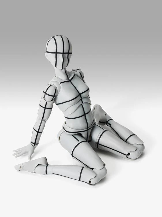 S.H.Figuarts Body-chan Sports Edition (Wireframe Gray Color Ver.)