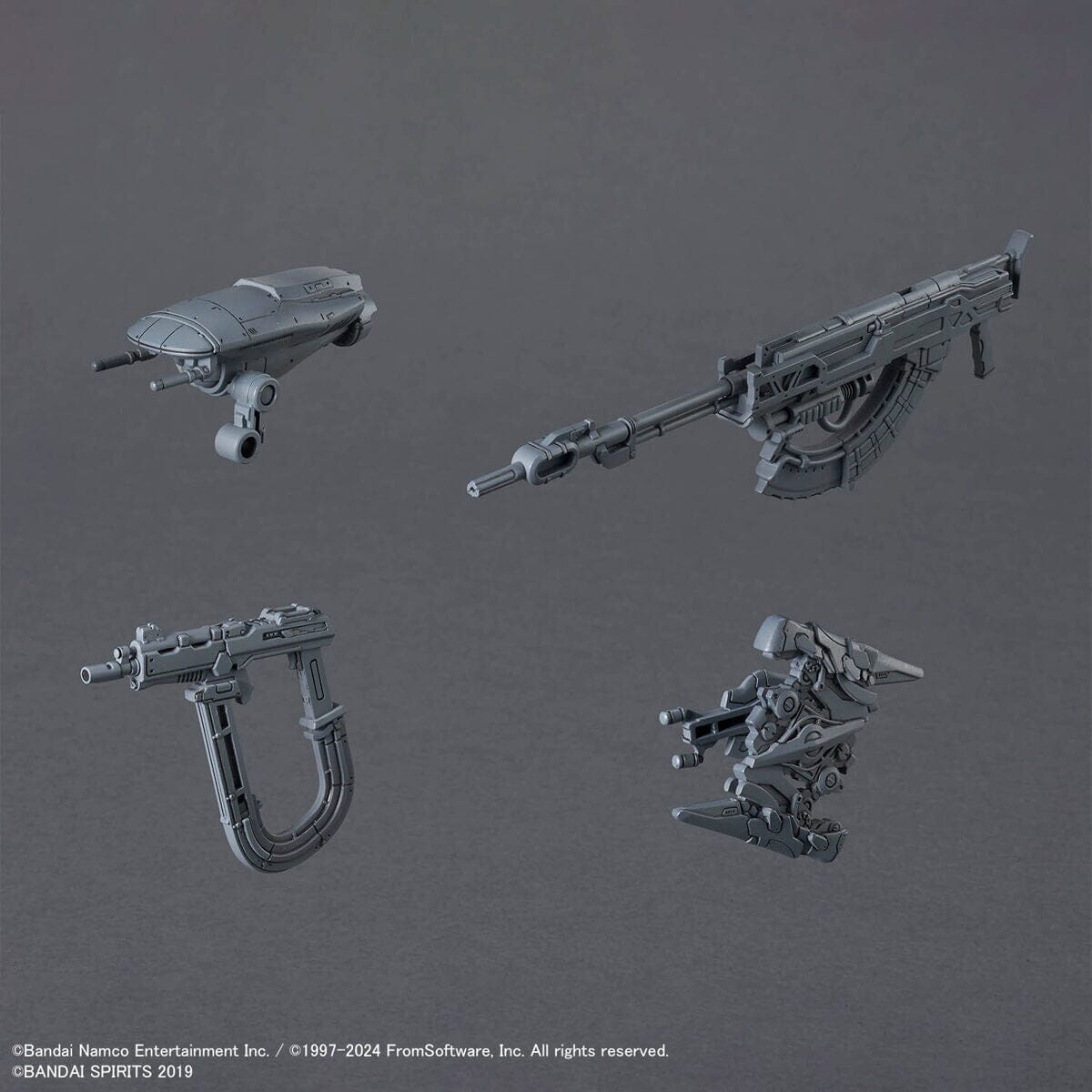 30MM Armored Core VI Fires of Rubicon Schneider Nachtreiher/30E Steel Haze Model Kit