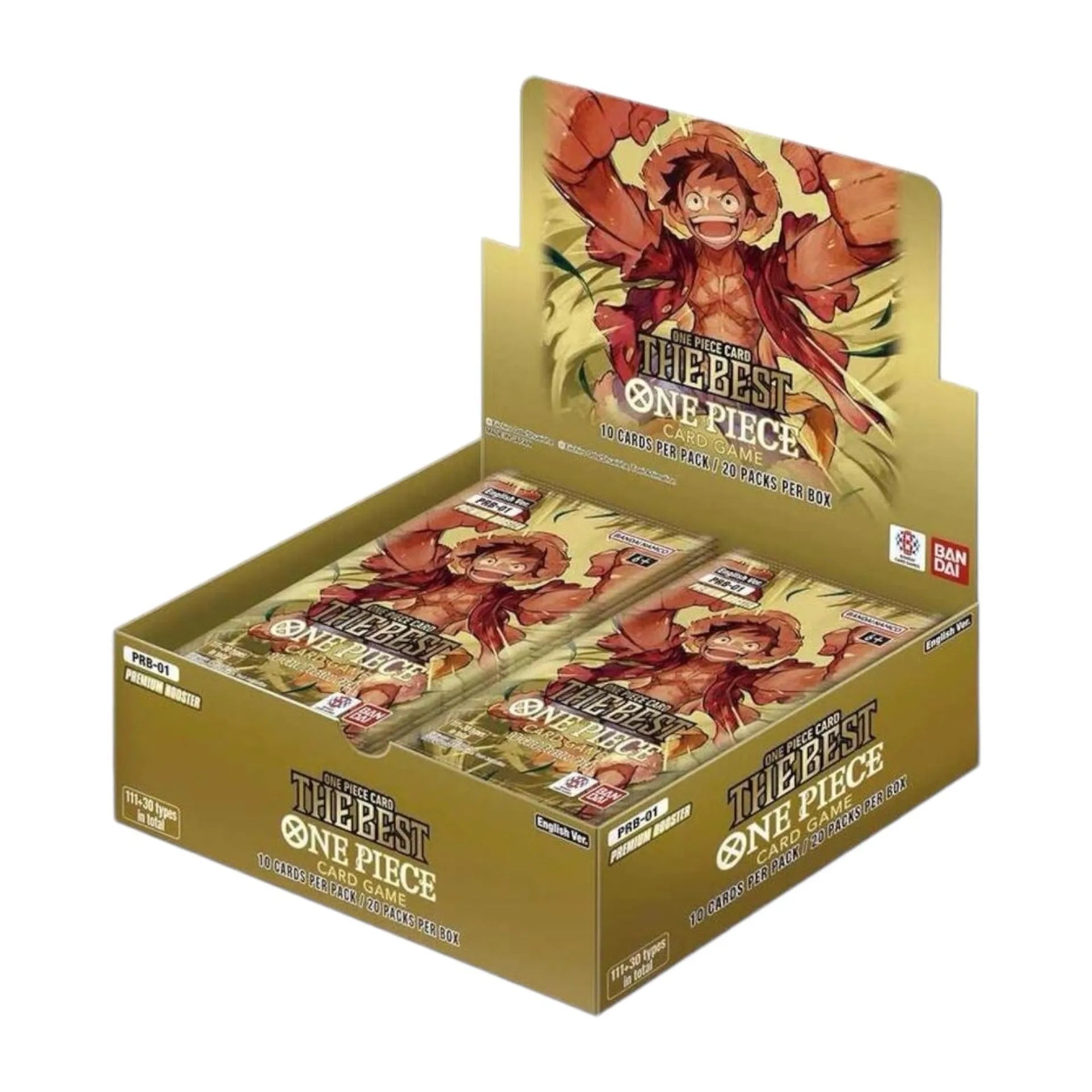 One Piece Card Game -One Piece Card The Best- Display Booster Box (20 Packs)