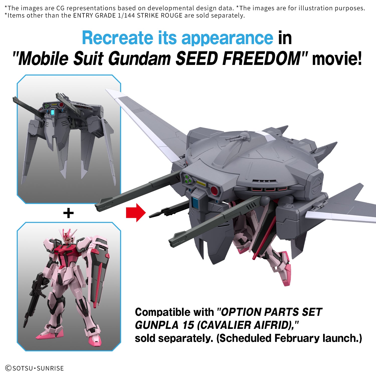 Mobile Suit Gundam SEED Entry Grade #14 1/144 MBF-02 Strike Rouge