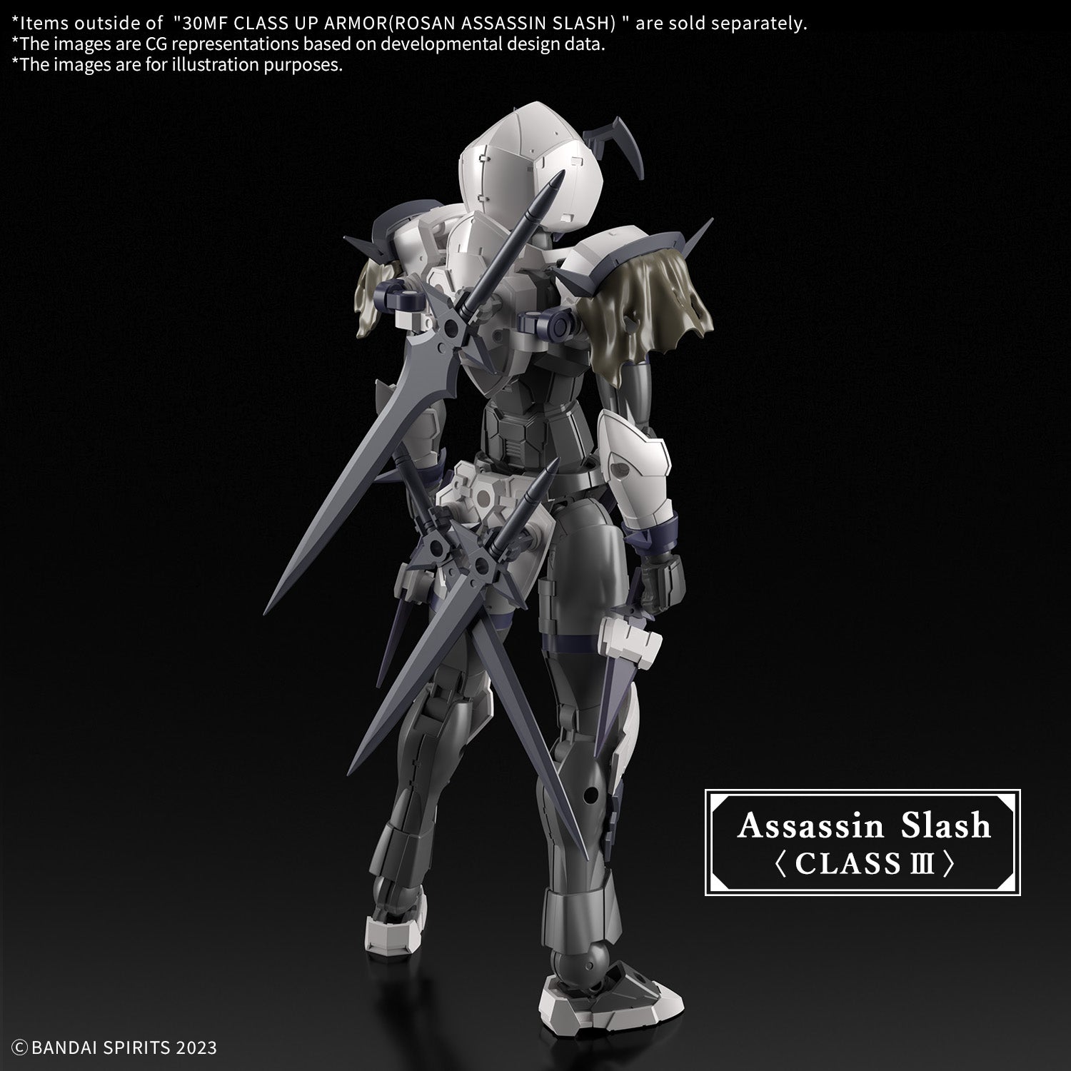 30 Minutes Fantasy Class-Up Armor Rosan Assassin Slash Accessory Set