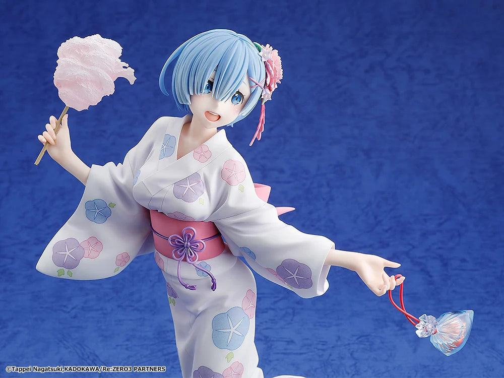 Re Zero Starting Life in Another World KD Colle Rem (Yukata Ver. Renewal Package Edition) 1/7 Scale Figure