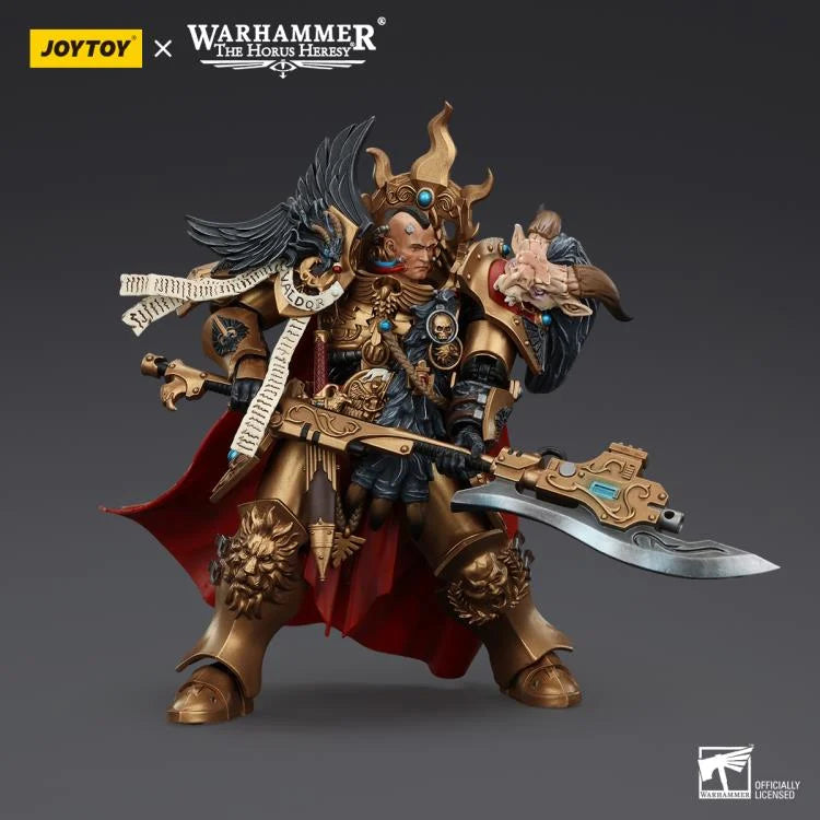 Warhammer The Horus Heresy Legio Custodes Constantin Valdor, Captain-General of the Legio Custodes 1/18 Scale Action Figure