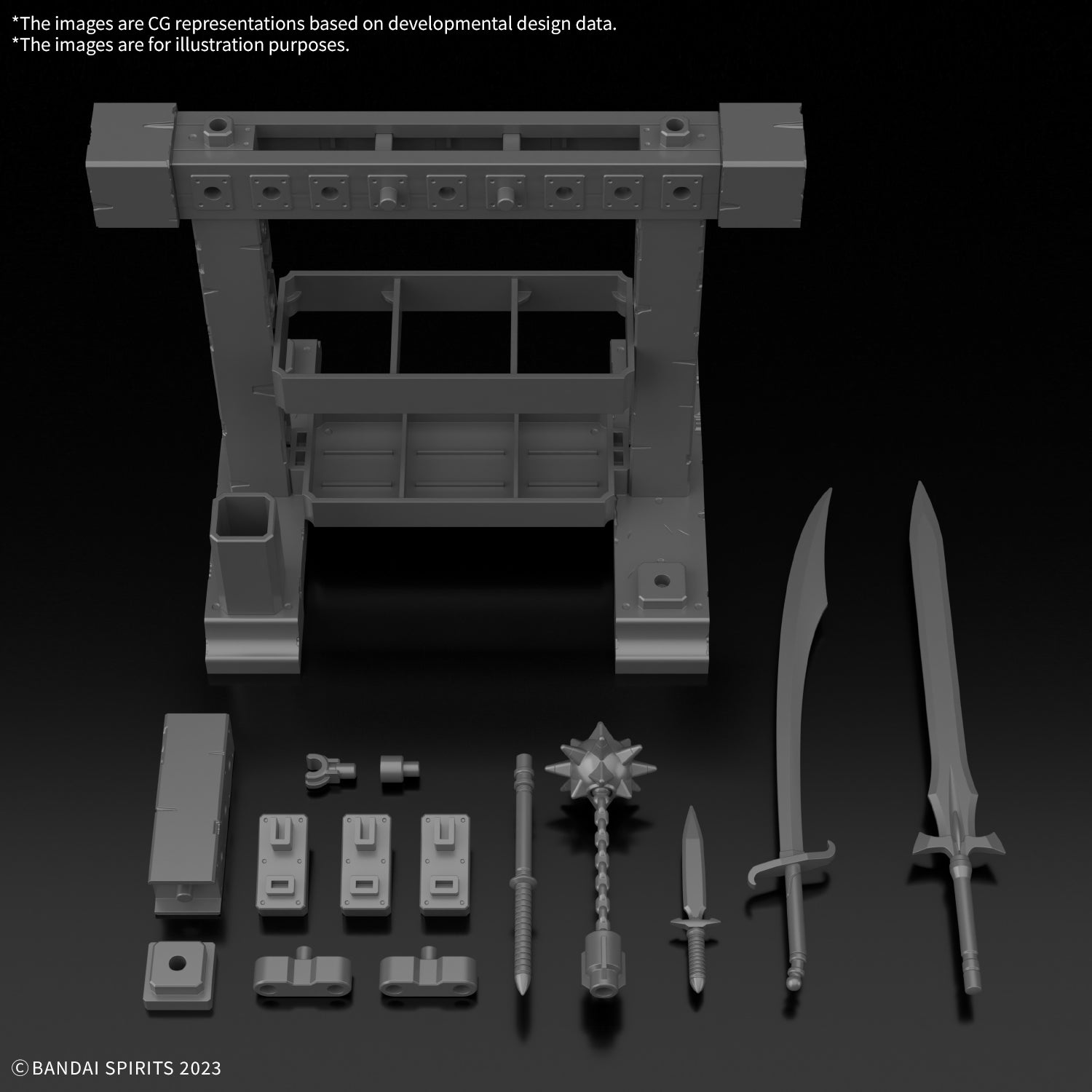 30 Minutes Fantasy Item Shop 3 Weapon Option Accessory Set