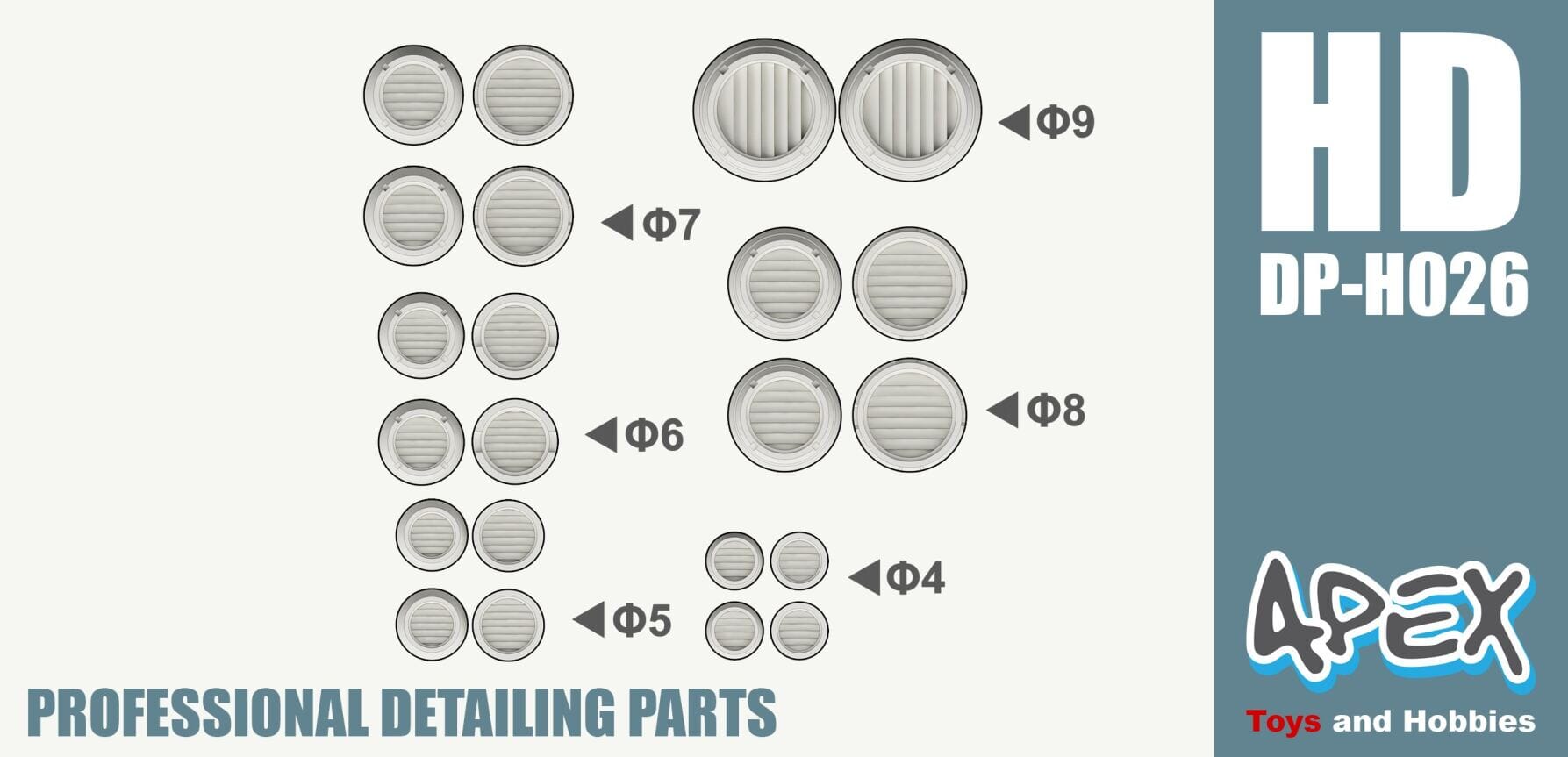 Apex Detailing Parts DP-H026