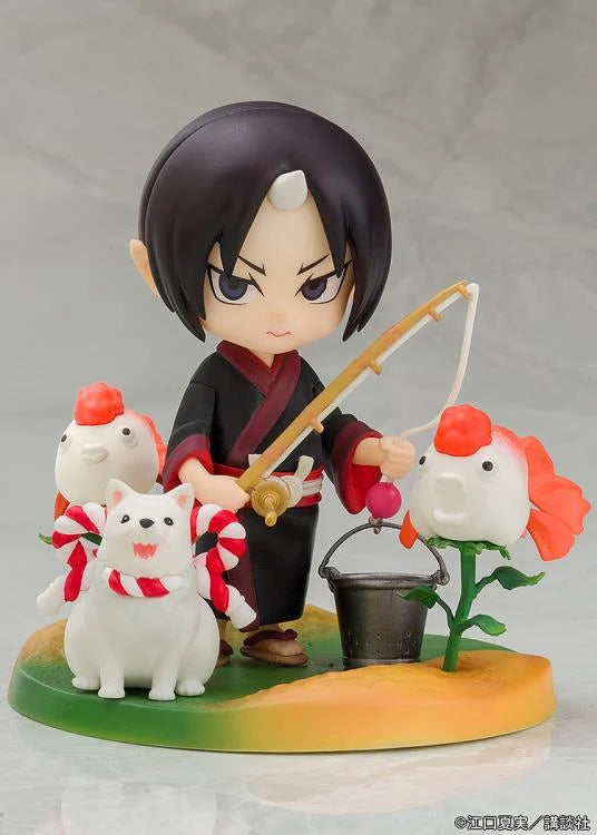 Hozuki's Coolheadedness Hakotoniwa Hozuki & Shiro Figure