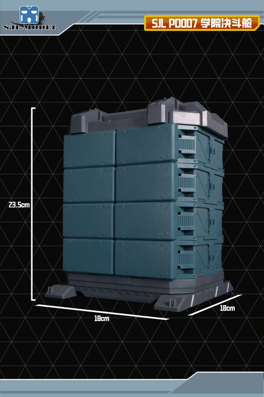 SJL-PD007 Mech MS Container Model Kit