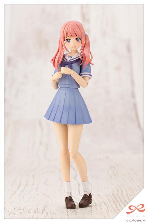 Sousai Shoujo Teien Touou High School Summer Clothes Madoka Yuki (Dreaming Style Milky Marine Ver.) 1/10 Scale Model Kit