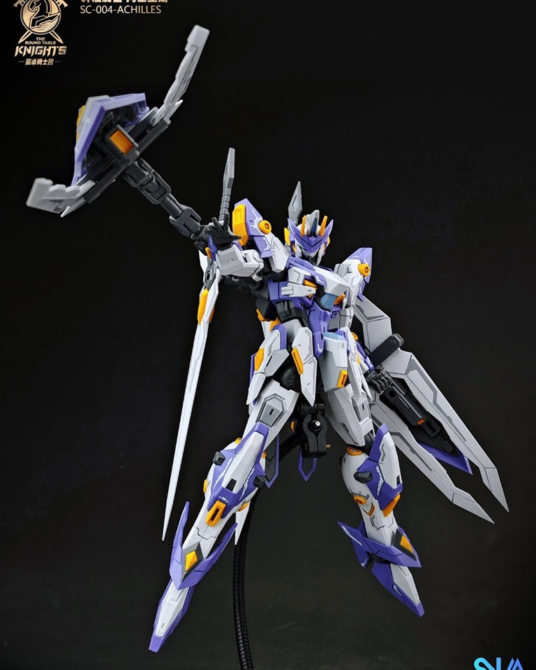 The Round Table Knights SC-004 Aegis Knight Achilles 1/144 Scale Model Kit