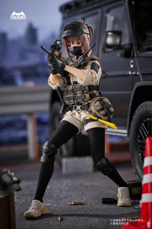 Pocket Art Series Security Guard Hiyo Reizei 1/12 Scale Action Figure