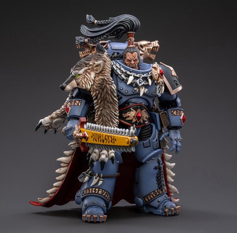 Warhammer 40k Space Wolves Ragnar Blackmane 1/18 Scale Action Figure (Reissue)