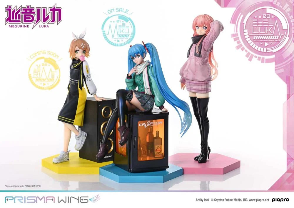 Vocaloid Prisma Wing Megurine Luka (Art by lack) 1/7 Scale Figure